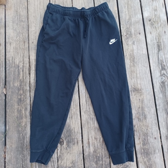 Nike Black Jogger Pants Large - Picture 1 of 4